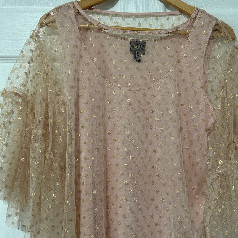 Pink and Gold Top - Picture 2 of 5